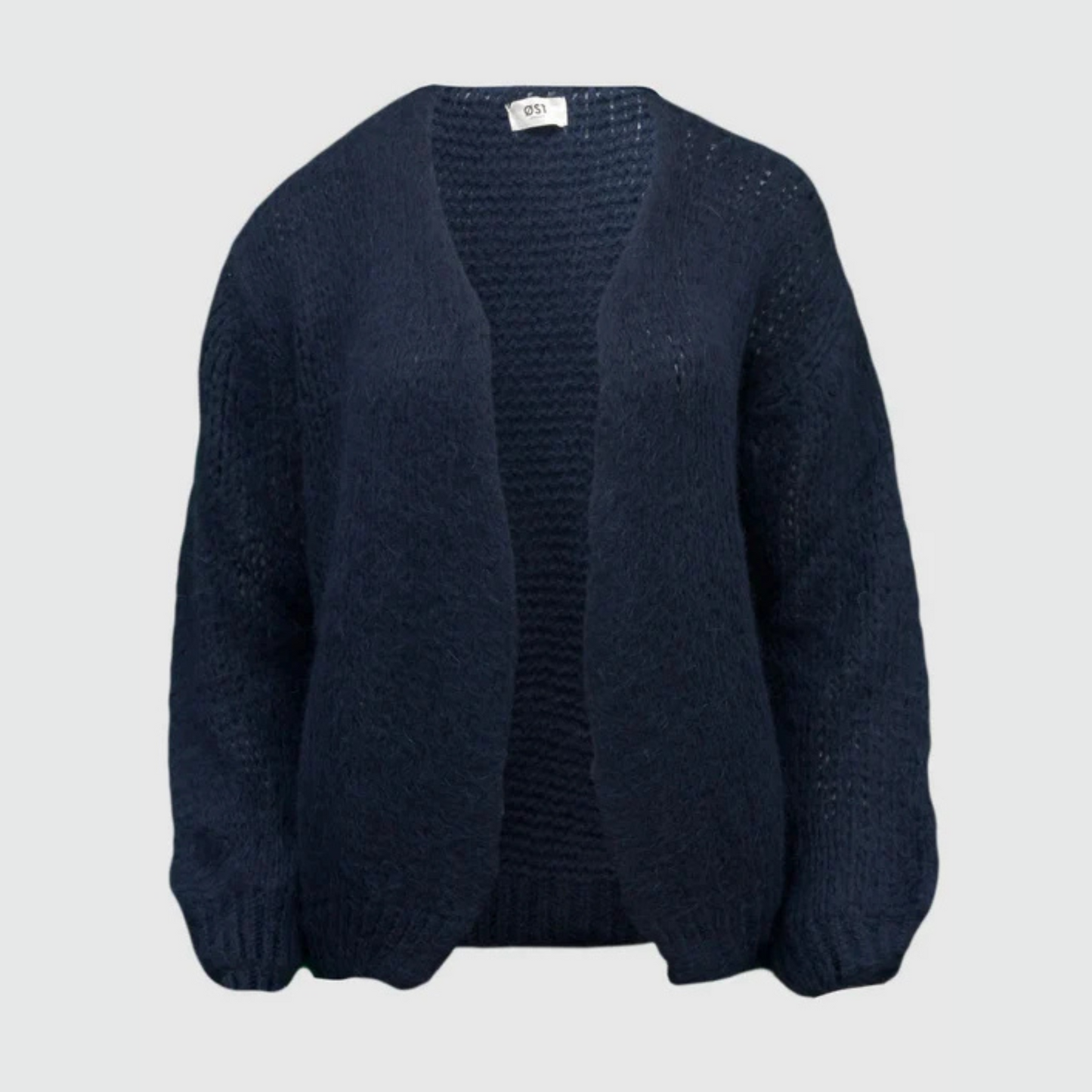 Smila Mohair Cardigan - Navy Blue