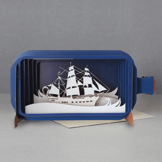 Alljoy Pop Up Greetings Card - Galleon