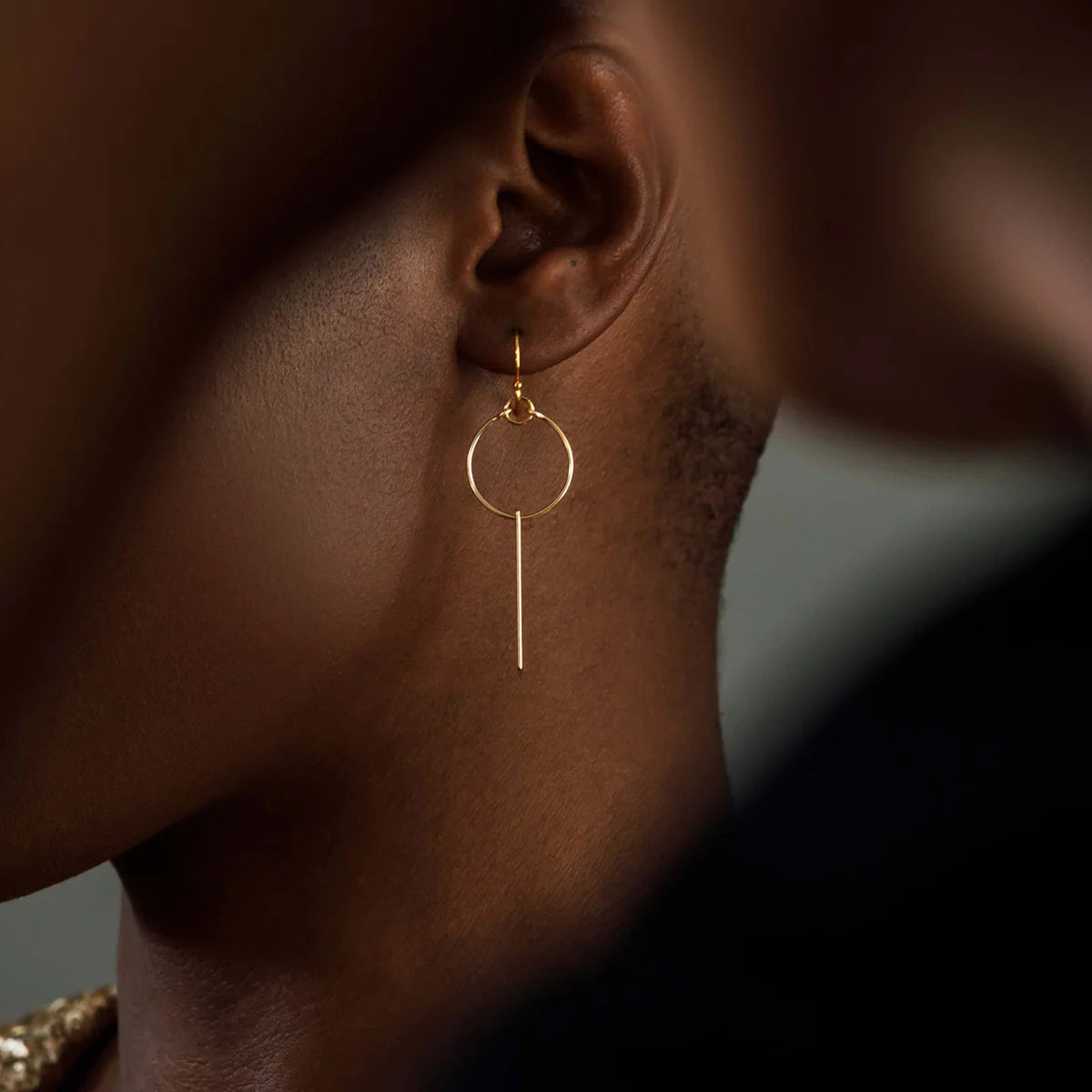 Gold Hoop Earrings - Aktis
