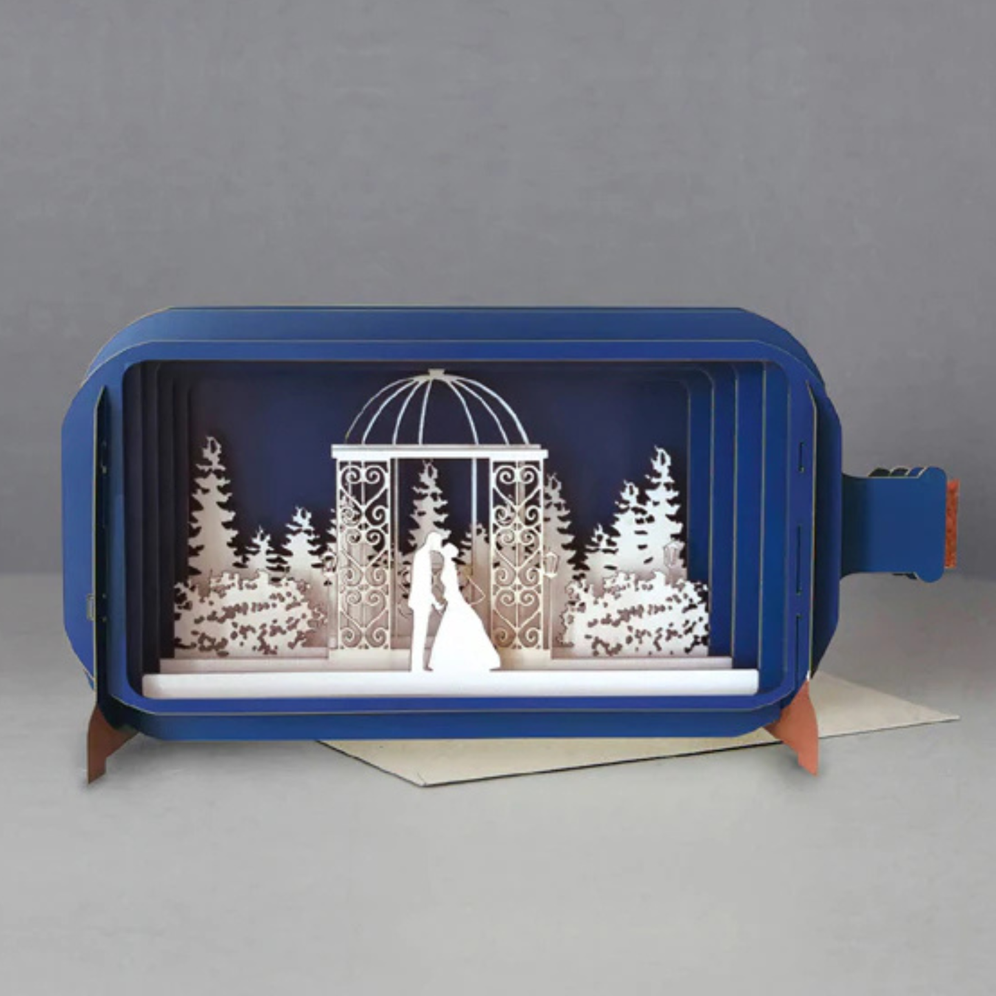 Pop Up Greetings Card - Wedding