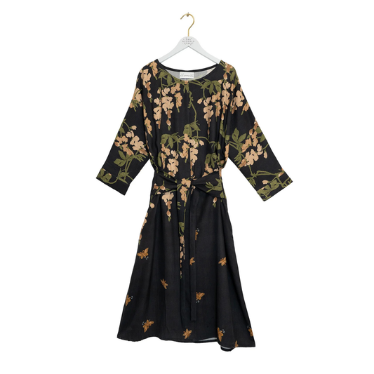 Kate Dress - Wisteria Black