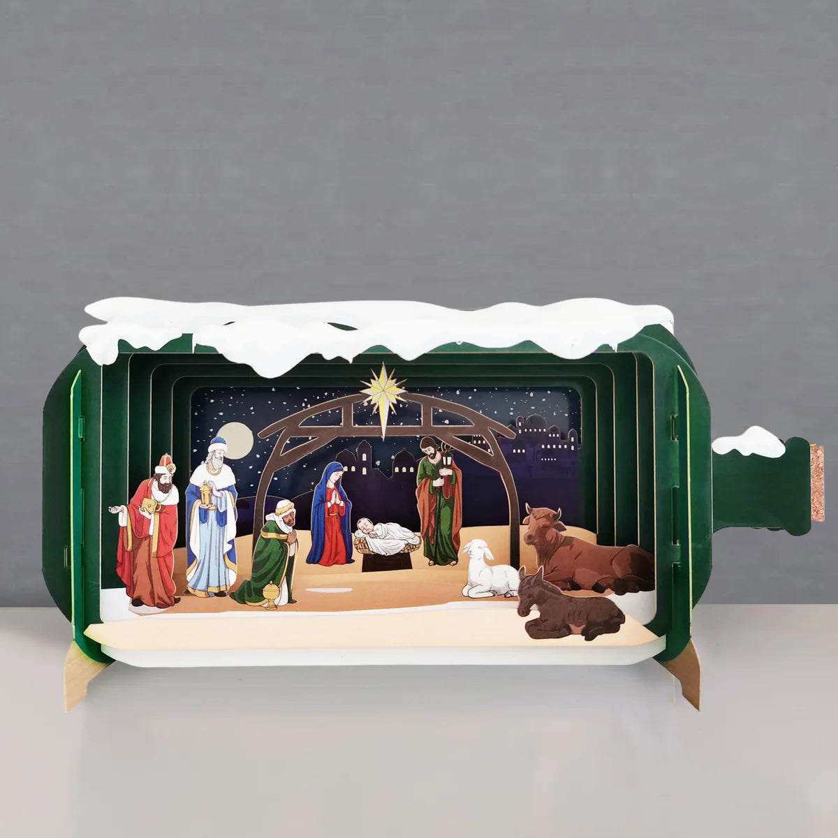 Pop Up Greetings Card - Christmas Nativity