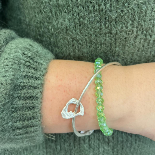 Zero-Waste Eco Silver Bangle - Nouveau