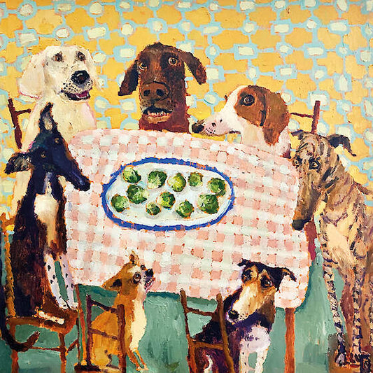 Greetings Card - Brussel Sprouts