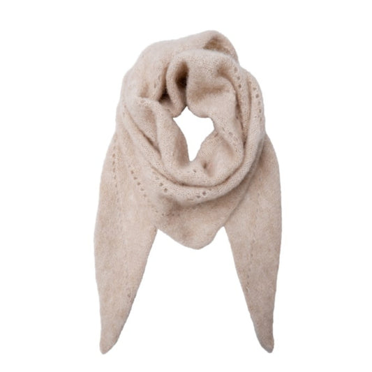 Alpaca Mini Scarf - Natural