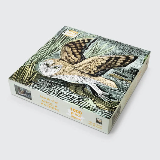 1000 Piece Jigsaw Puzzle - Marsh Owl