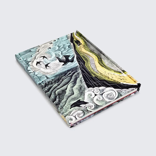 Hardback Foiled Journal - The Cornish Path