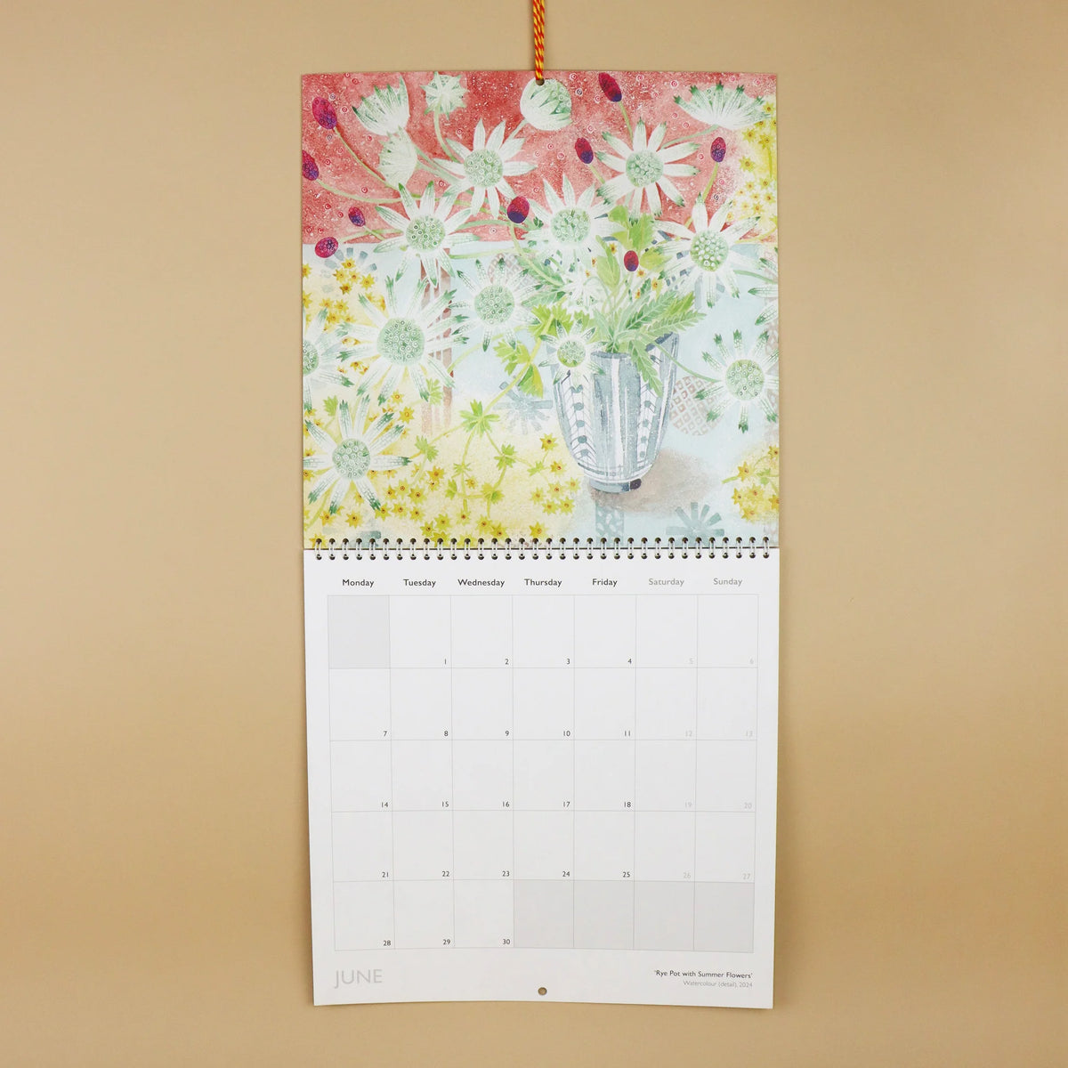 2027 Wall Calendar - Angie Lewin