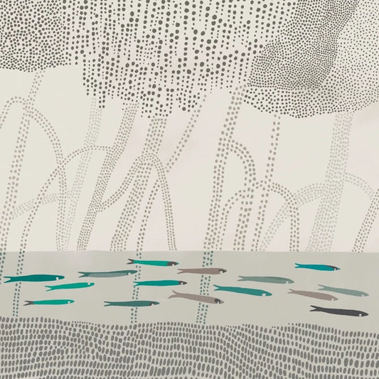 Greetings Card - Trees By the River