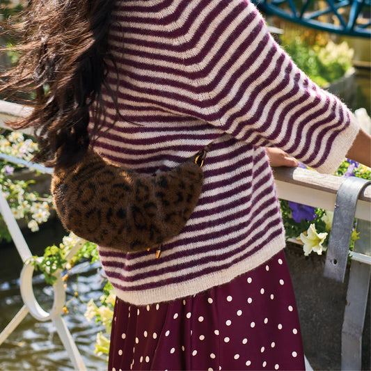 Faux Fur Bag - Leo