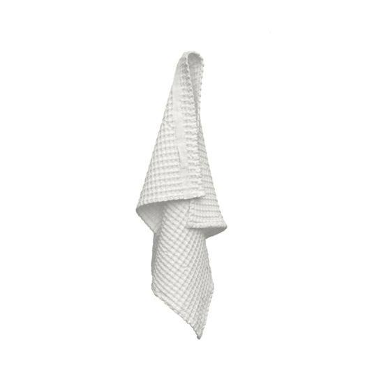 The Organic Company Big Waffle Hand Towel - White