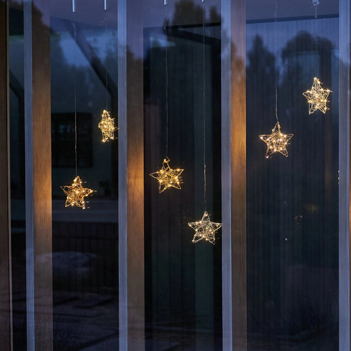 Light Up Hanging Star Decoration