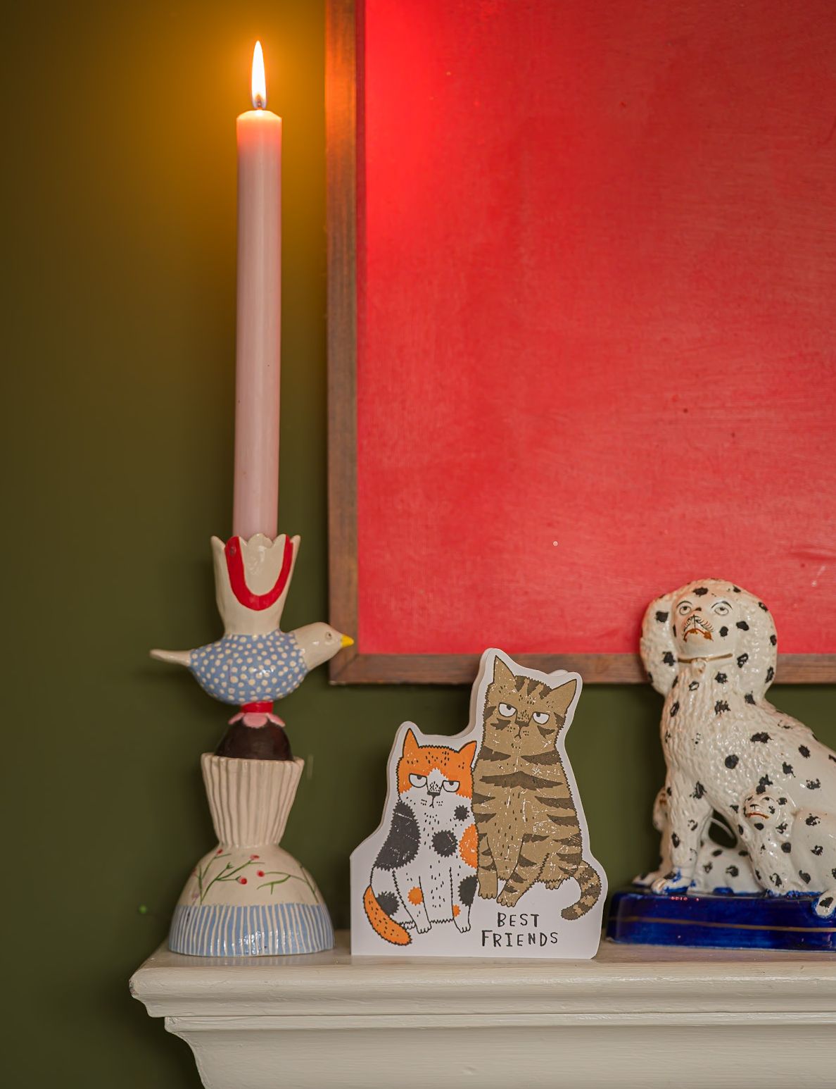 Greetings Card - Grumpy Best Friends