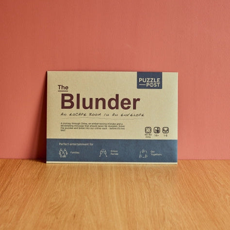 Escape Room In An Envelope - The Blunder