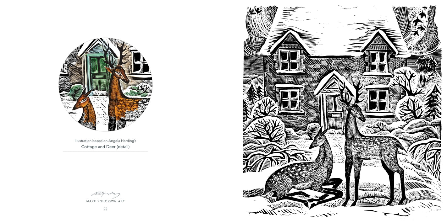 Angela Harding Colouring Book - Wildlife