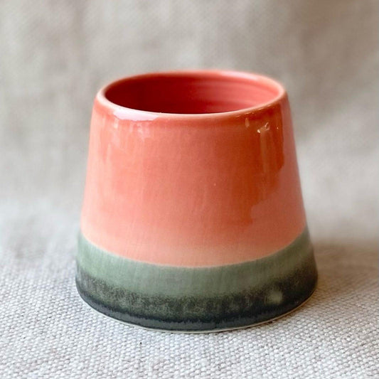 Edit Juhasz Ceramics Salt and Pepper Pot - Coral