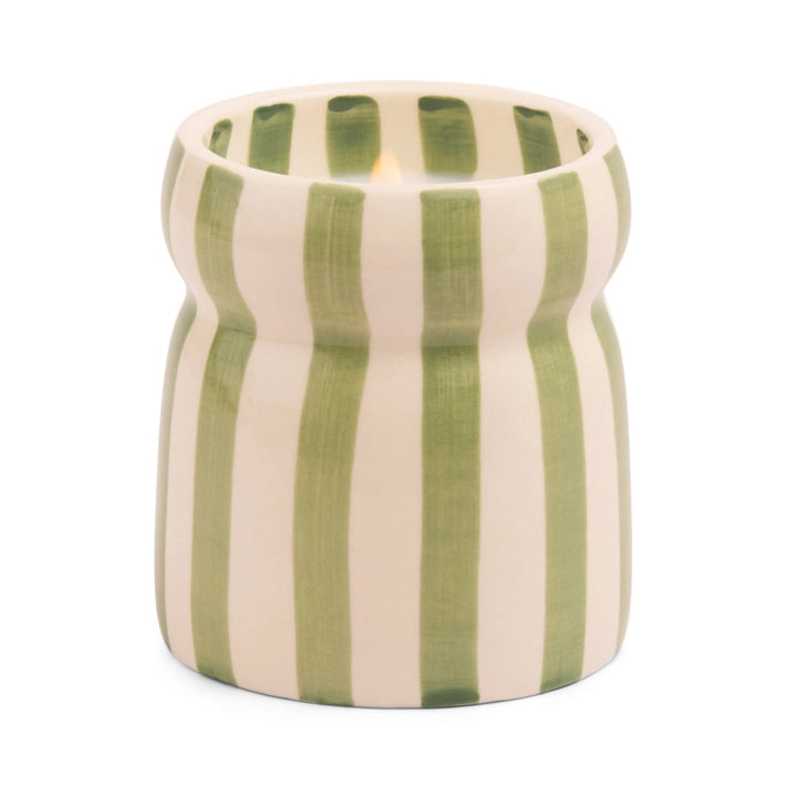 Cabana Stripe Candle - Bora Bora