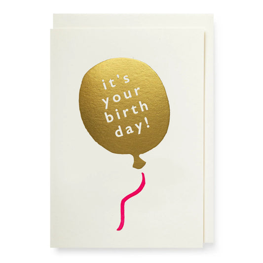 Archivist Greetings Card - It's Your Birthday!