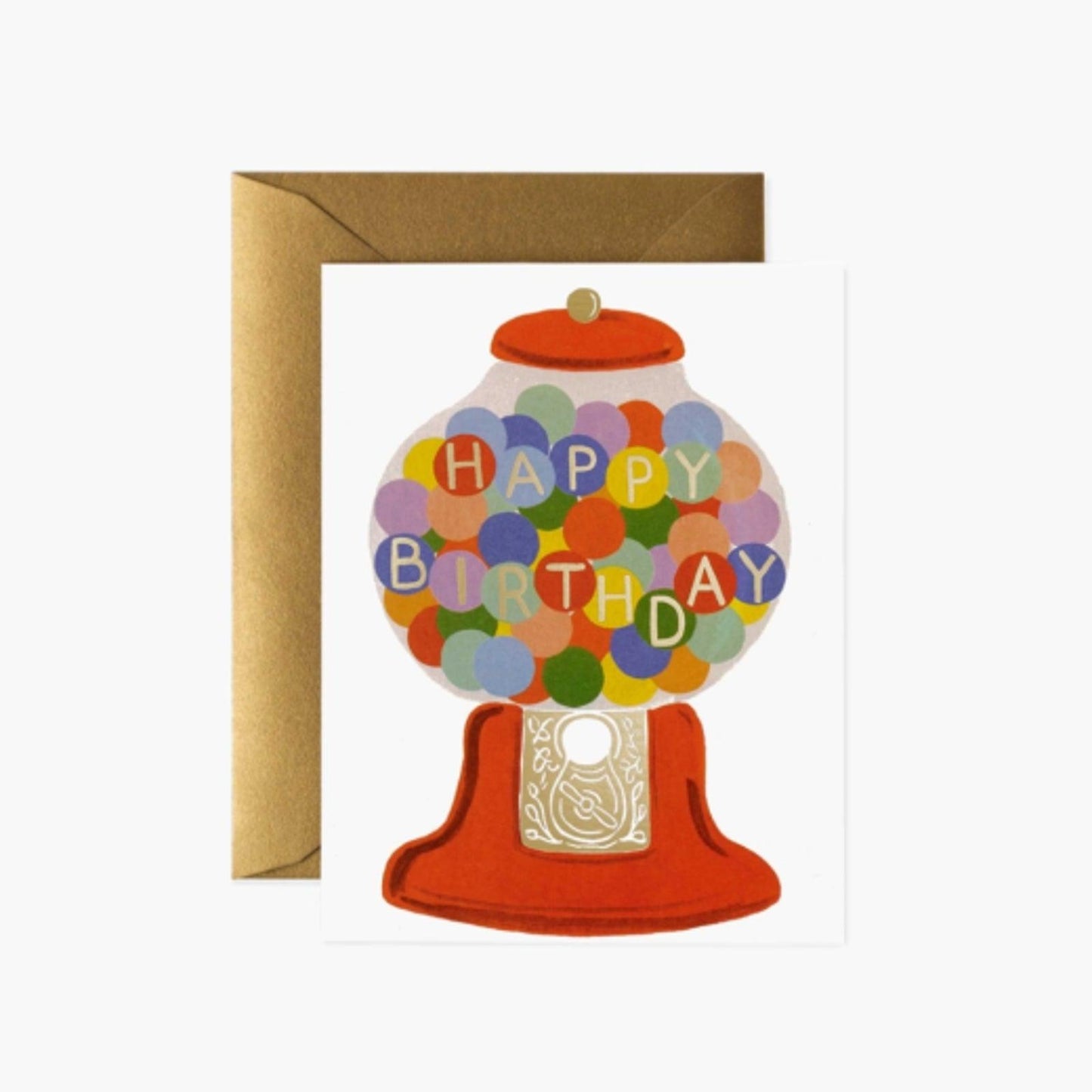 Rifle Paper Greetings Card - Gumball Birthday