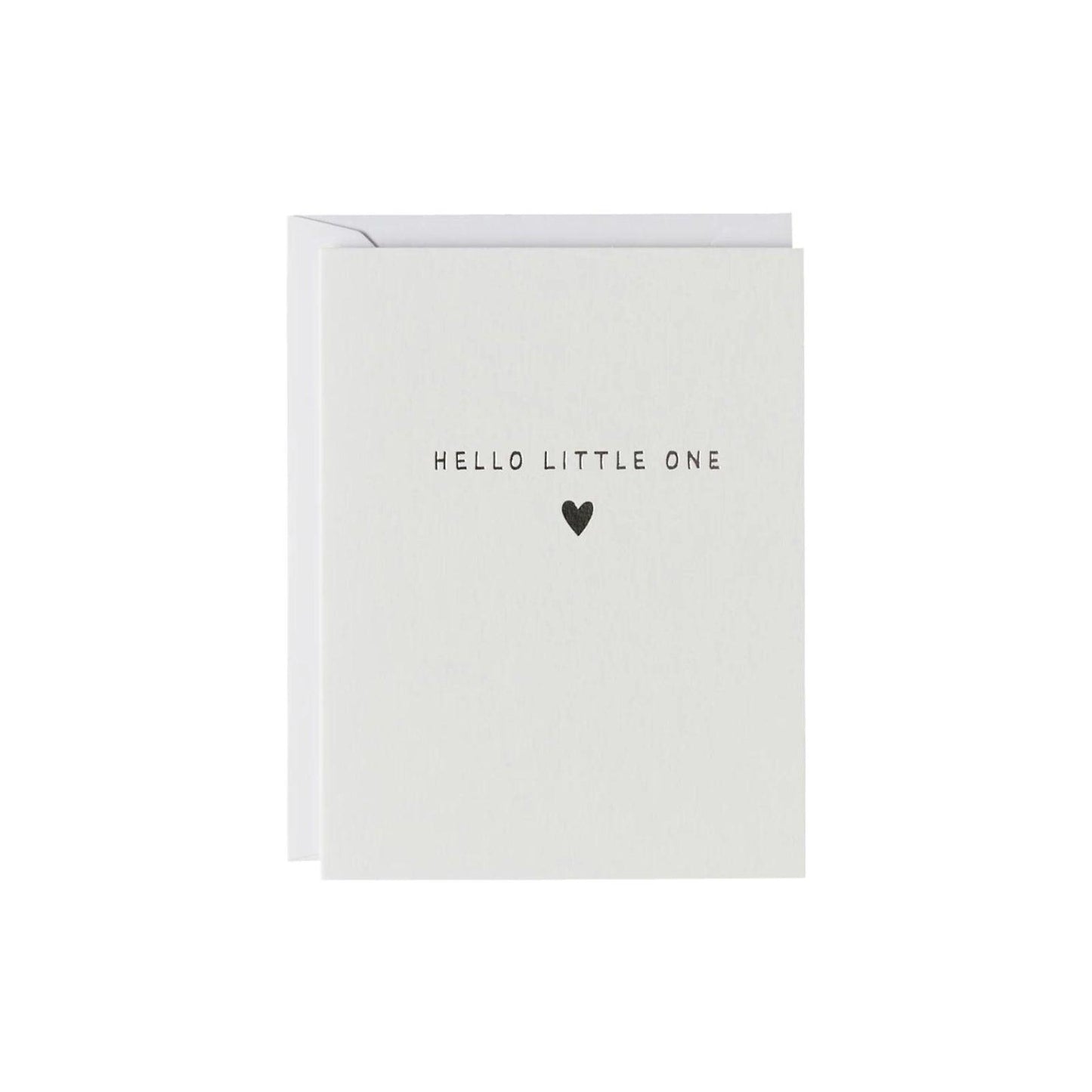 Chalk UK Greetings Card - Hello Little One