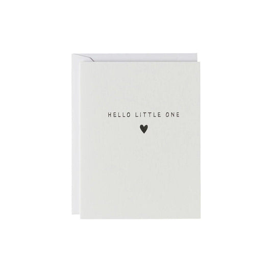 Chalk UK Greetings Card - Hello Little One