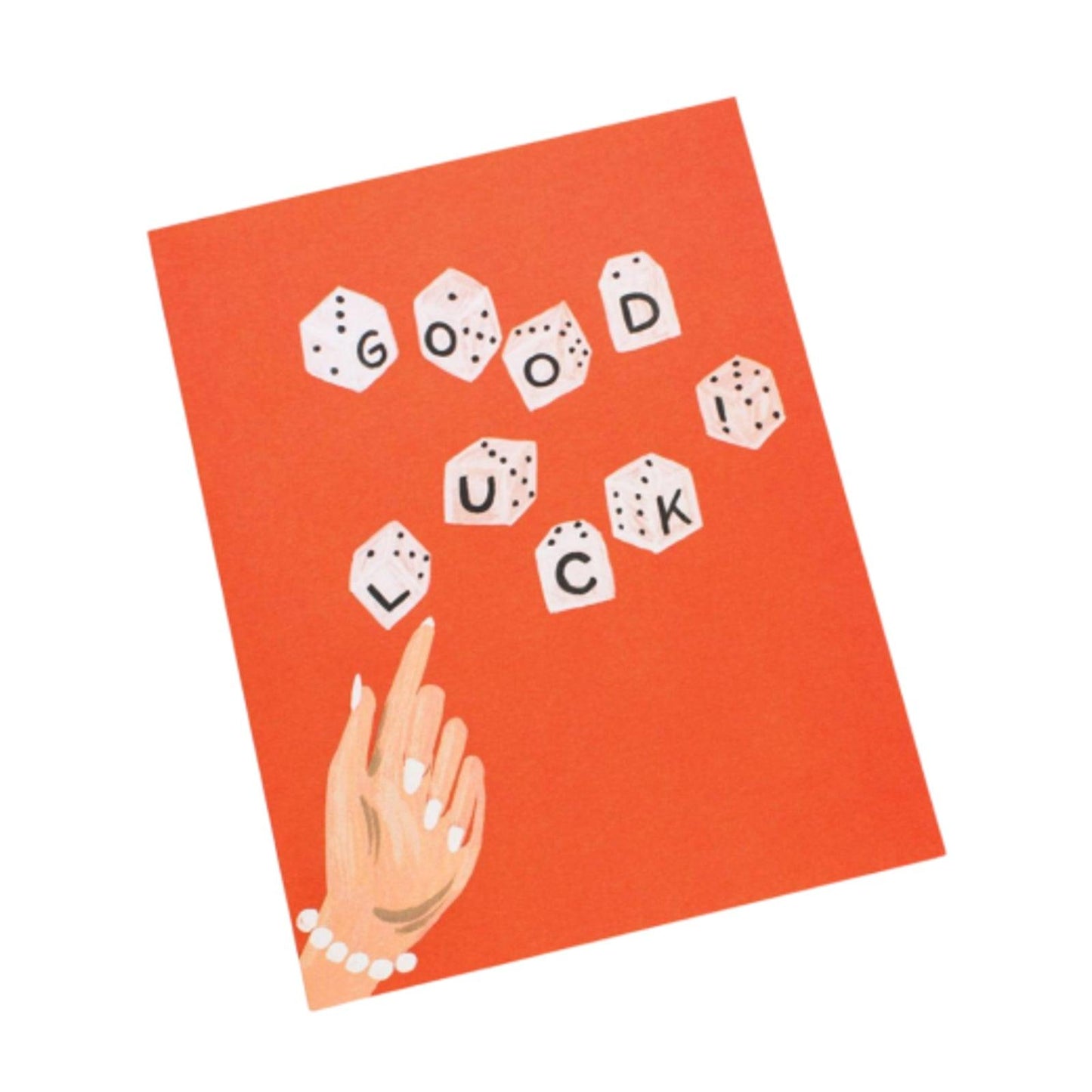 Rifle Paper Greetings Card - Good Luck Dice