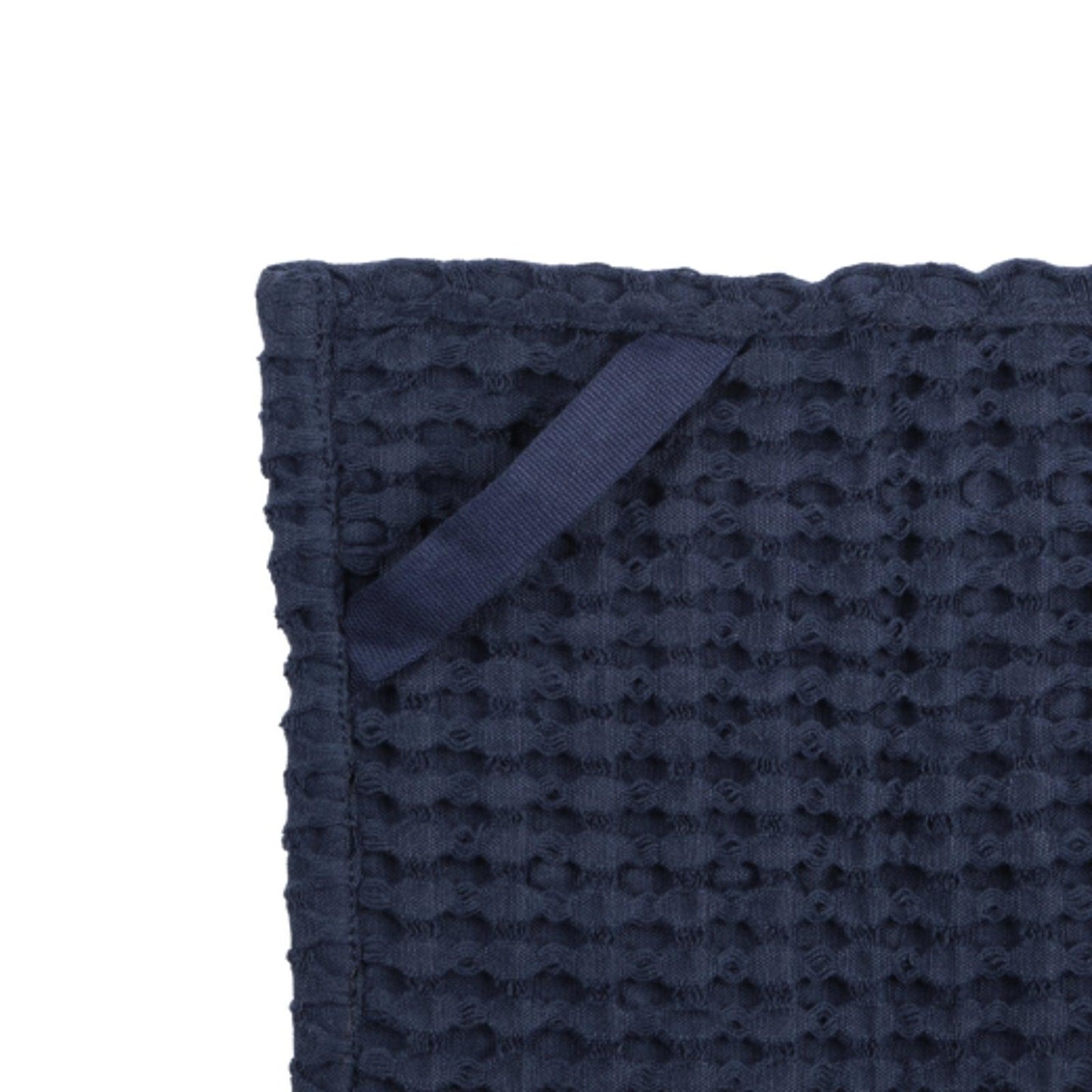 The Organic Company Big Waffle Cloth - Dark Blue