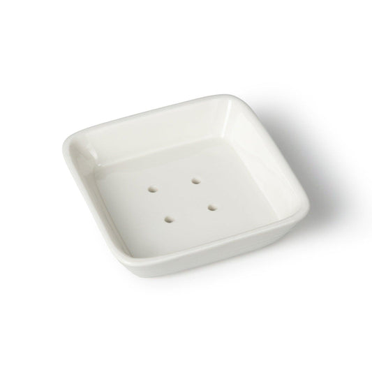 Chalk UK Porcelain Soap Dish - White