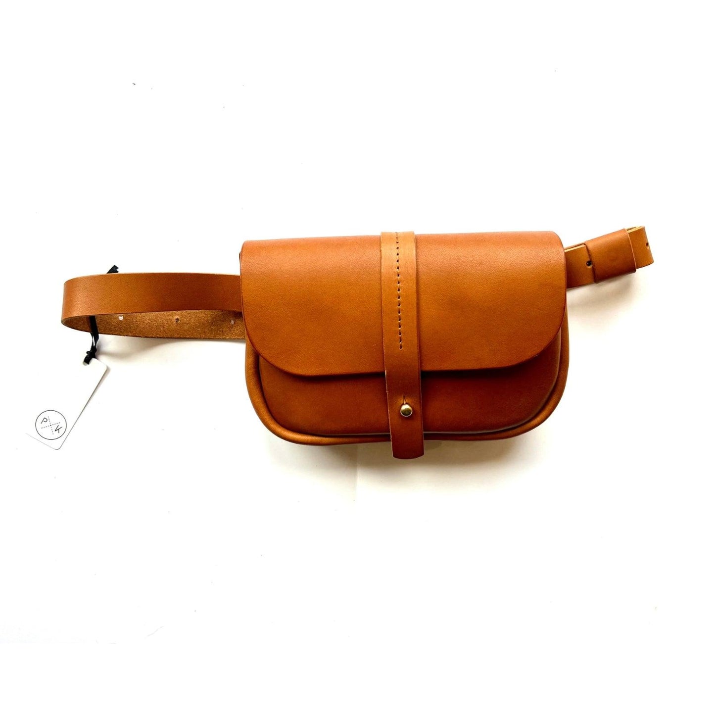 P. Kirkwood Leather Dio Cross Body Bag - Light Tan