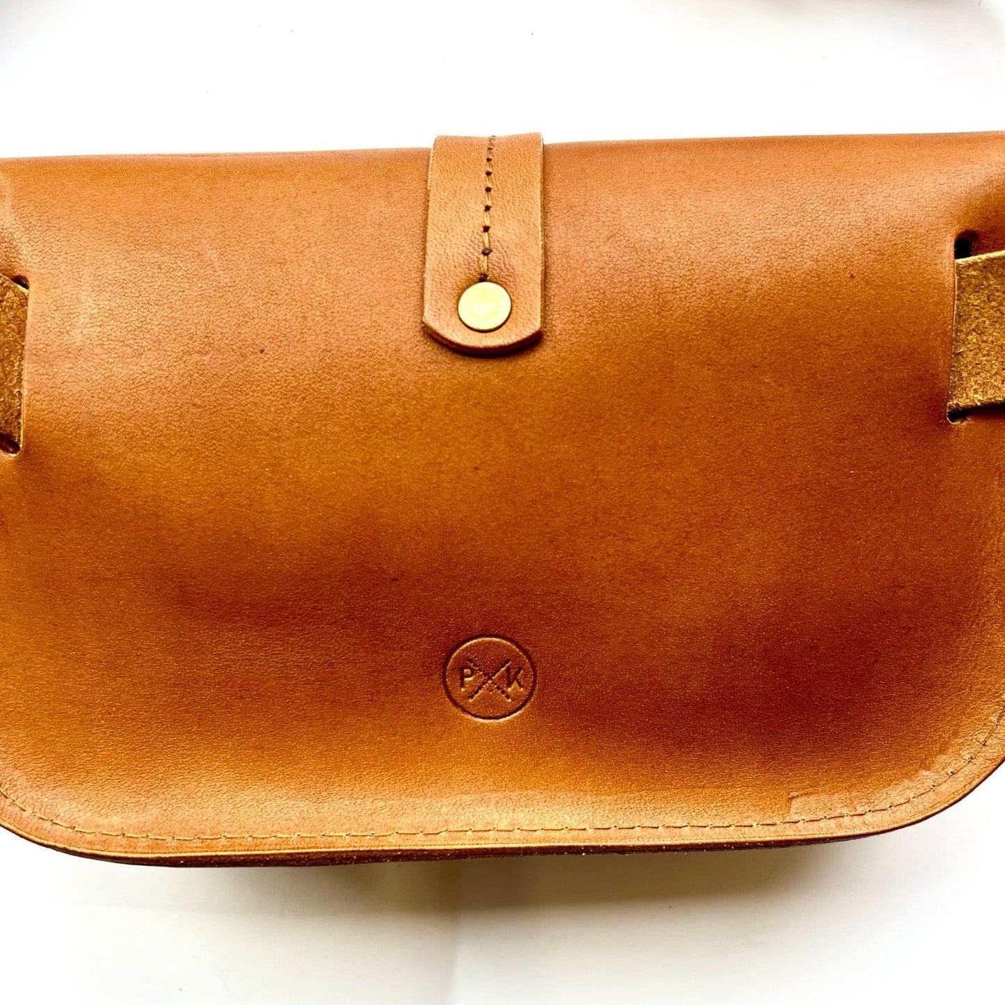 P. Kirkwood Leather Dio Cross Body Bag - Light Tan