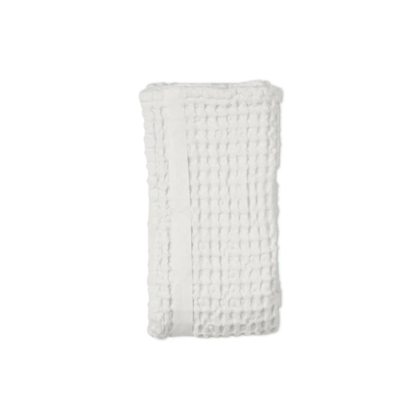 The Organic Company Big Waffle Hand Towel - White