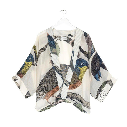 One Hundred Stars Kimono - Bird Natural