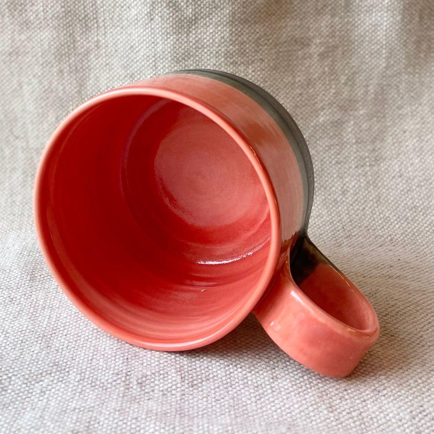 Edit Juhasz Ceramics Medium Mug - Coral