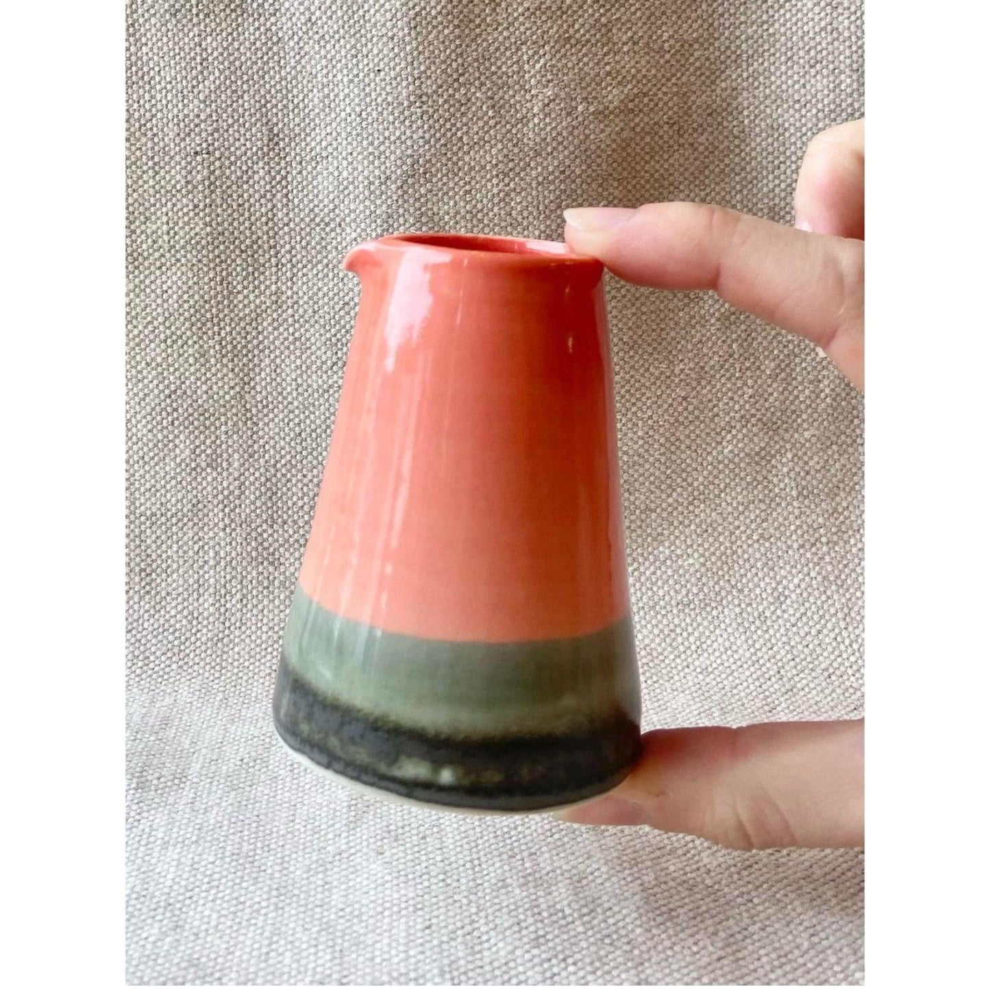 Edit Juhasz Ceramics Creamer Jug - Coral