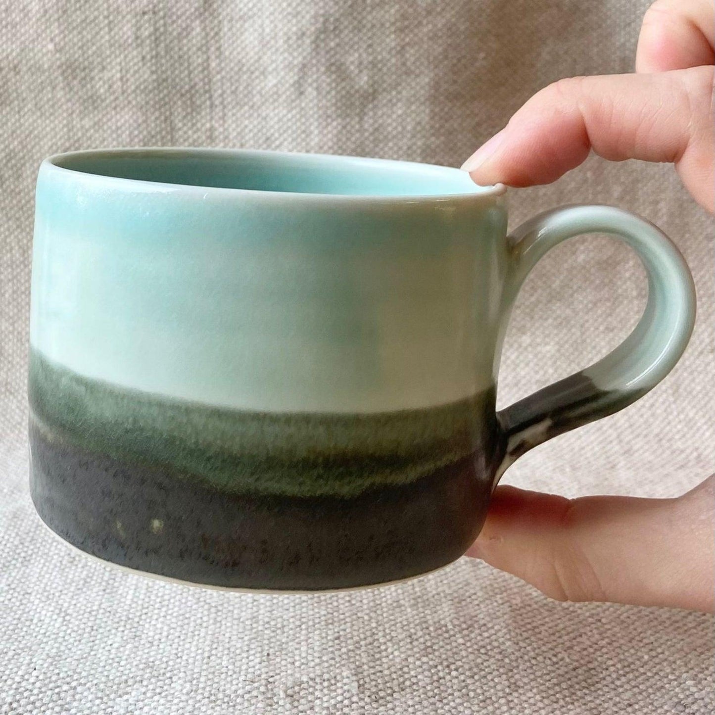 Edit Juhasz Ceramics Medium Mug - Turquoise