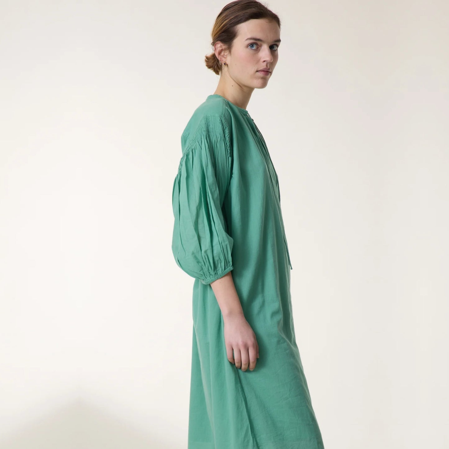 Leon and Harper Rire Dress - Celadon Green