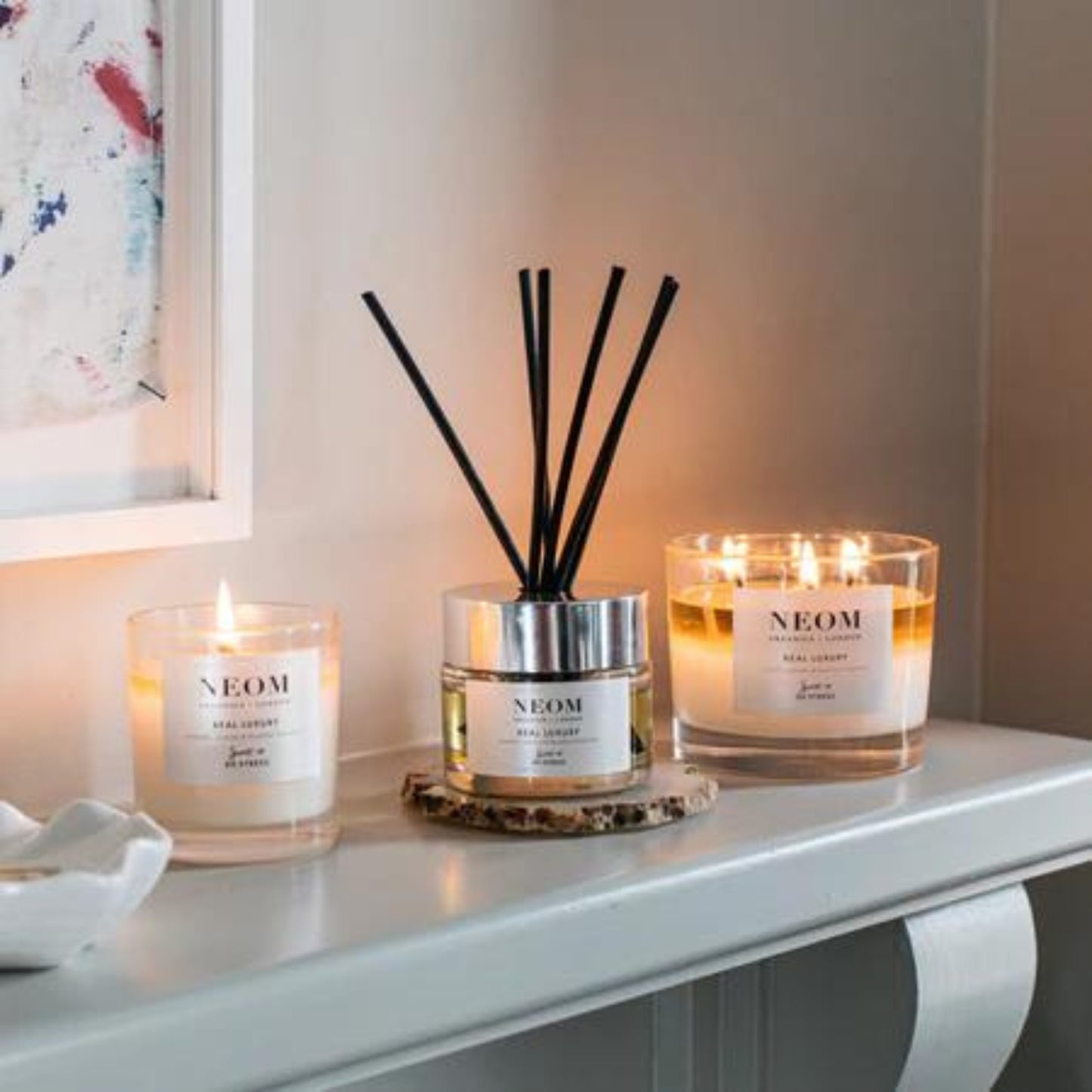 Neom Organics 1 Wick Candle - Happiness