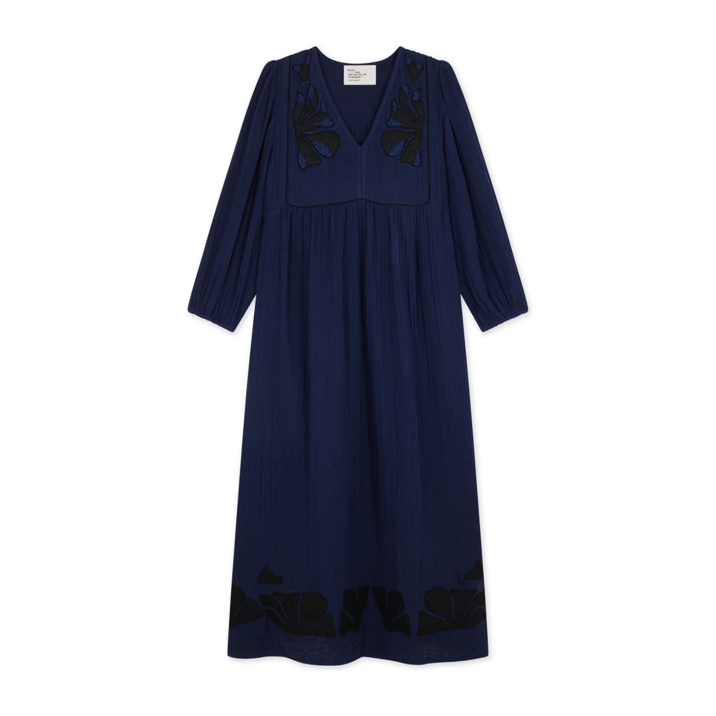 Leon and Harper Romaine Dress Beads - Navy