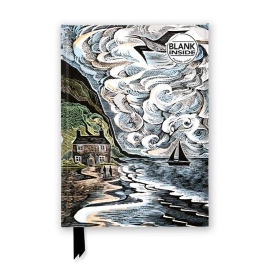 Hardback Foiled Blank Journal - Curlew Cry