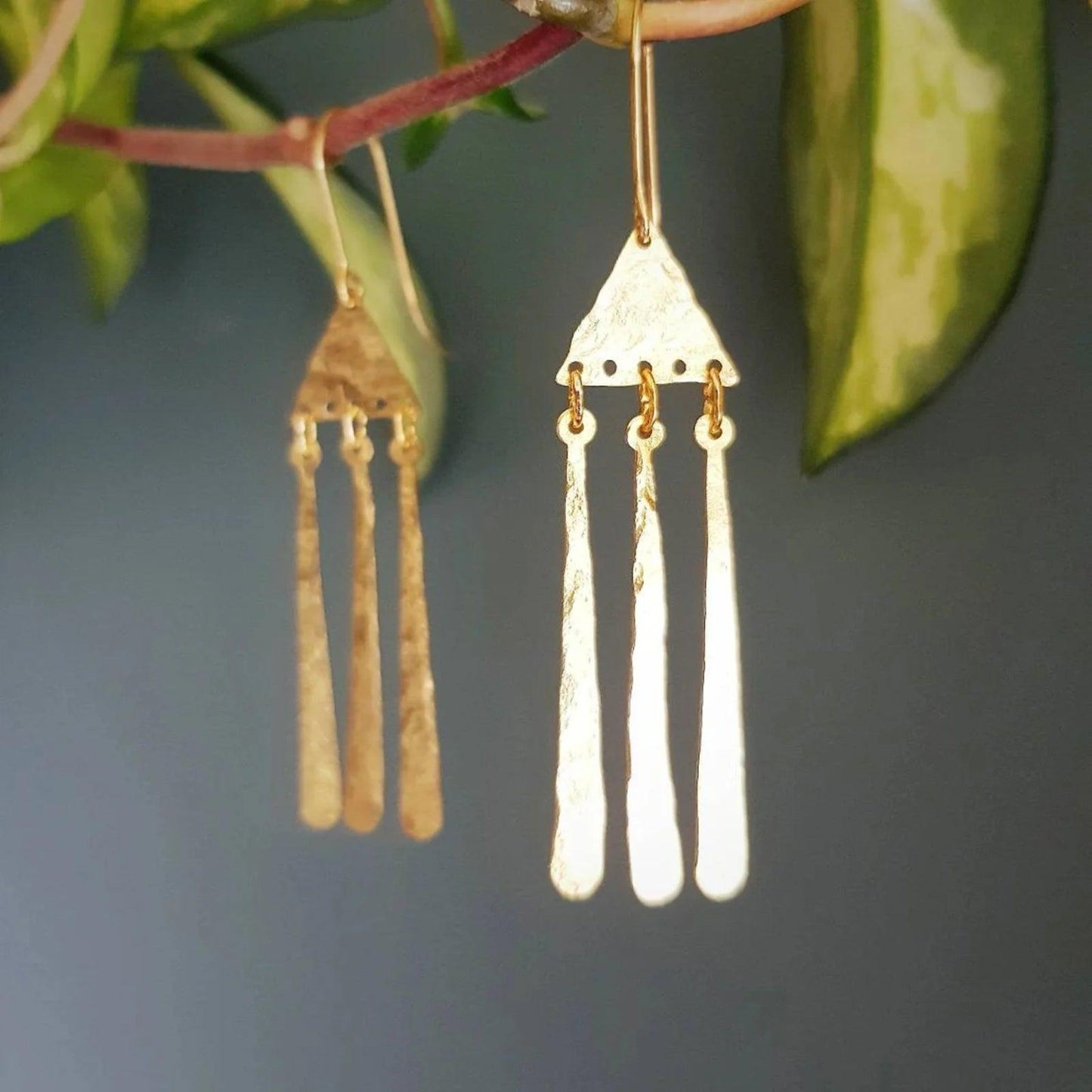 Nic Danning Brass Earrings - Imbrem