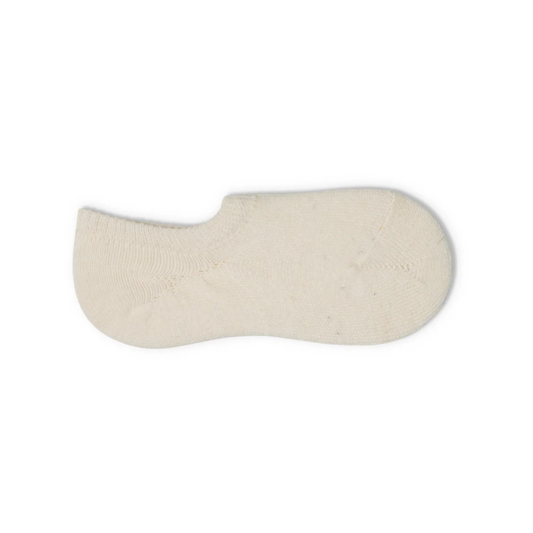 Cosy Cashmere No Show Sock - Ivory