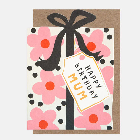 Greetings Card - Happy Birthday Mum