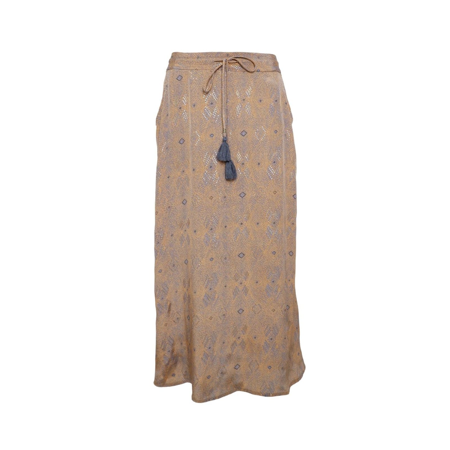 Black Colour DK Luna Skirt - Argyle Sand