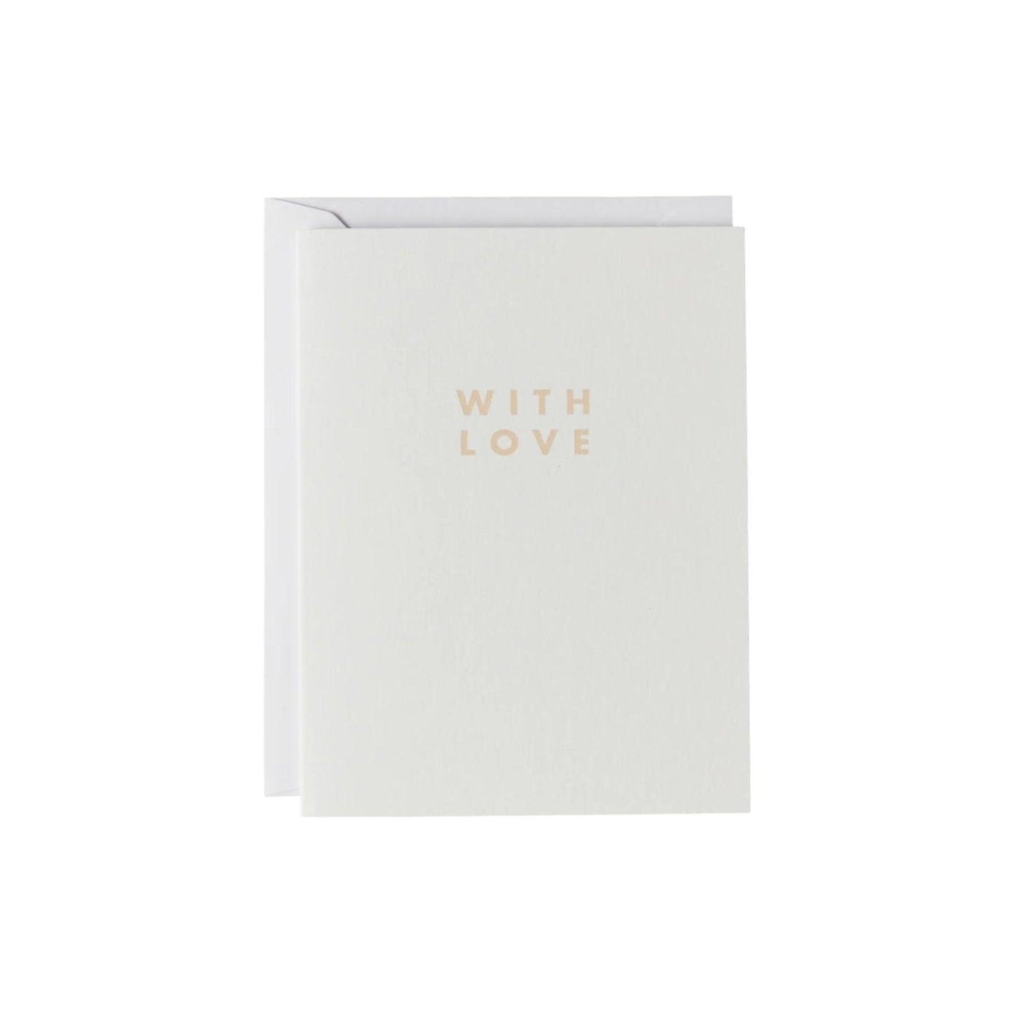 Chalk UK Greetings Card - With Love