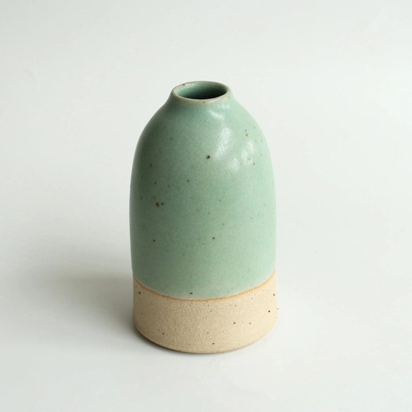 Habulous Stoneware Bud Vase - Mint Green