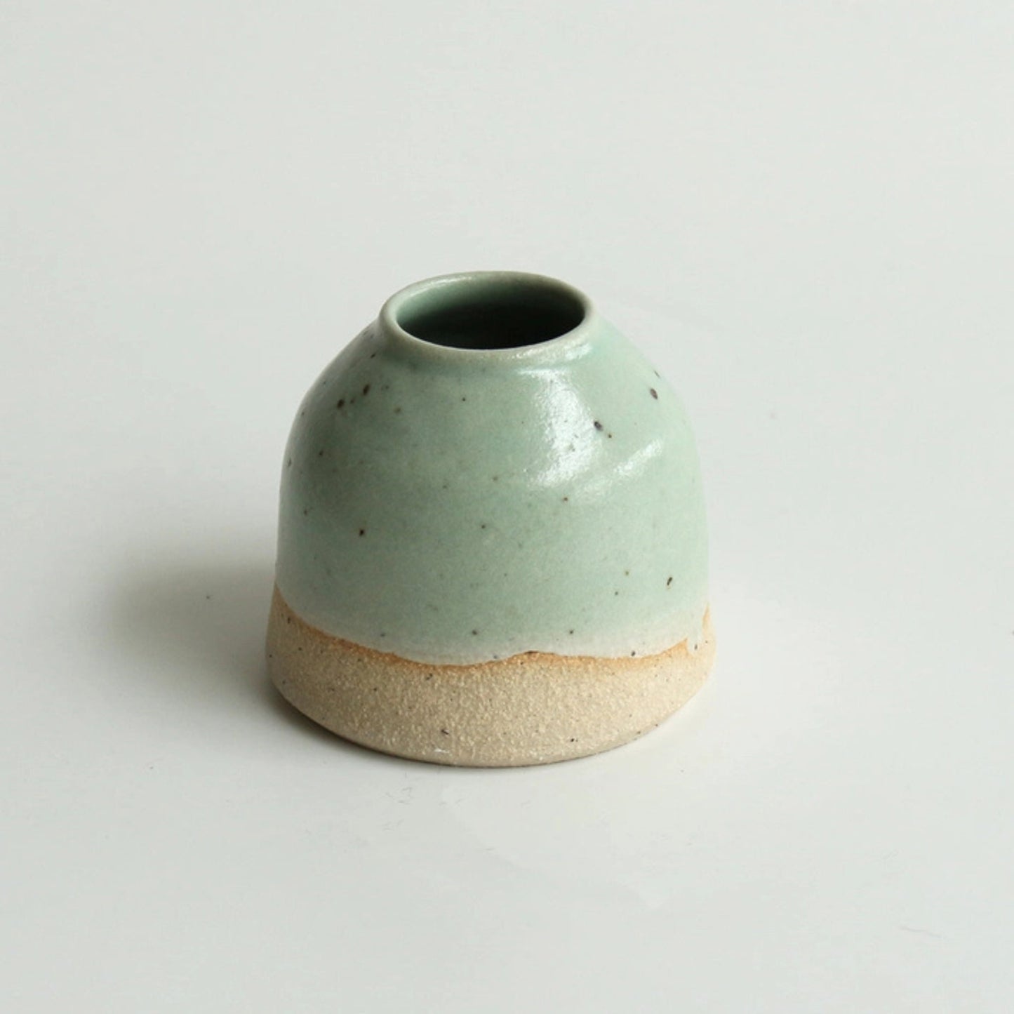 Habulous Stoneware Bud Vase - Mint Green