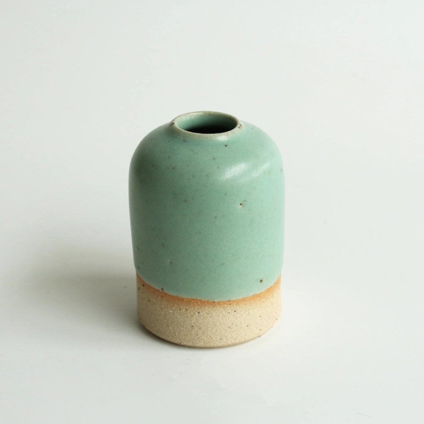 Habulous Stoneware Bud Vase - Mint Green