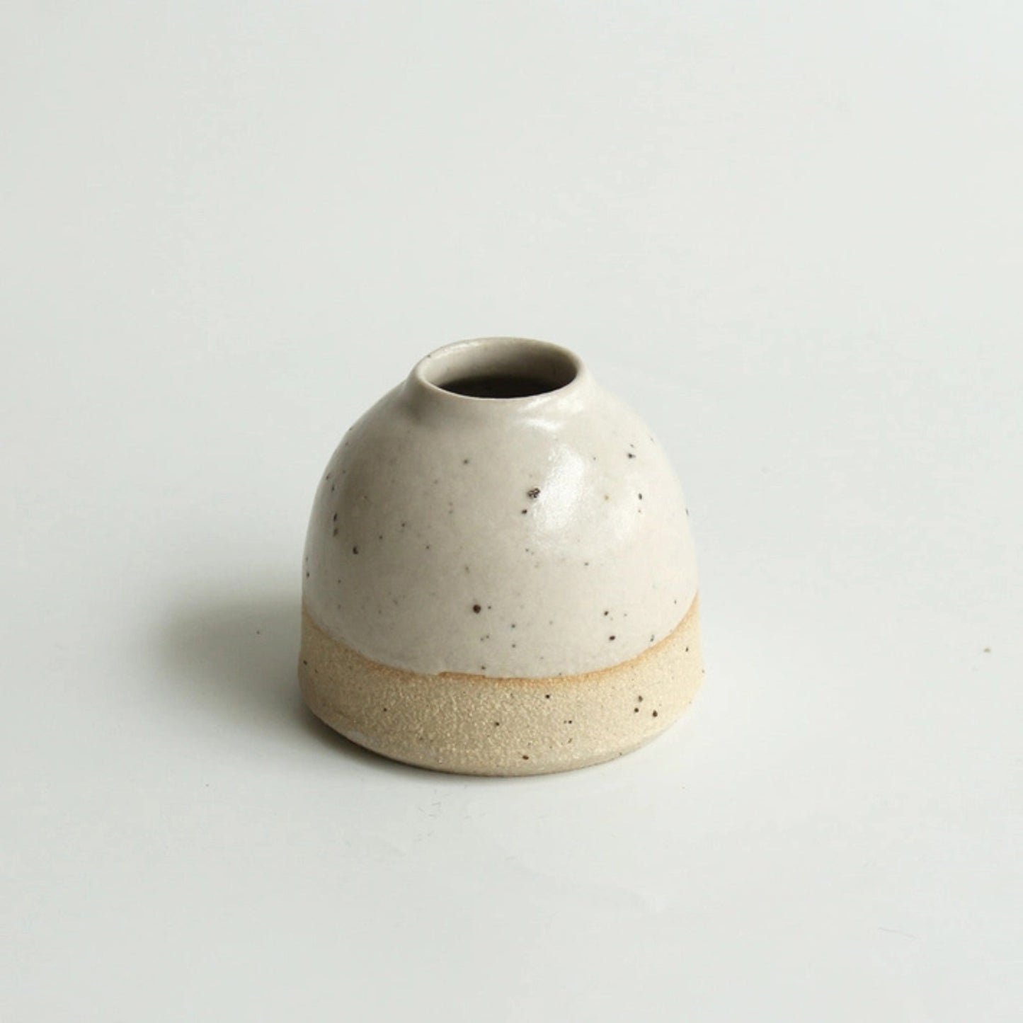 Habulous Stoneware Bud Vase - Off White