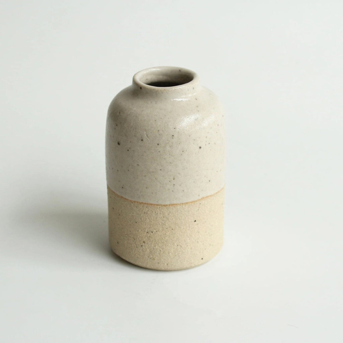 Habulous Stoneware Bud Vase - Off White