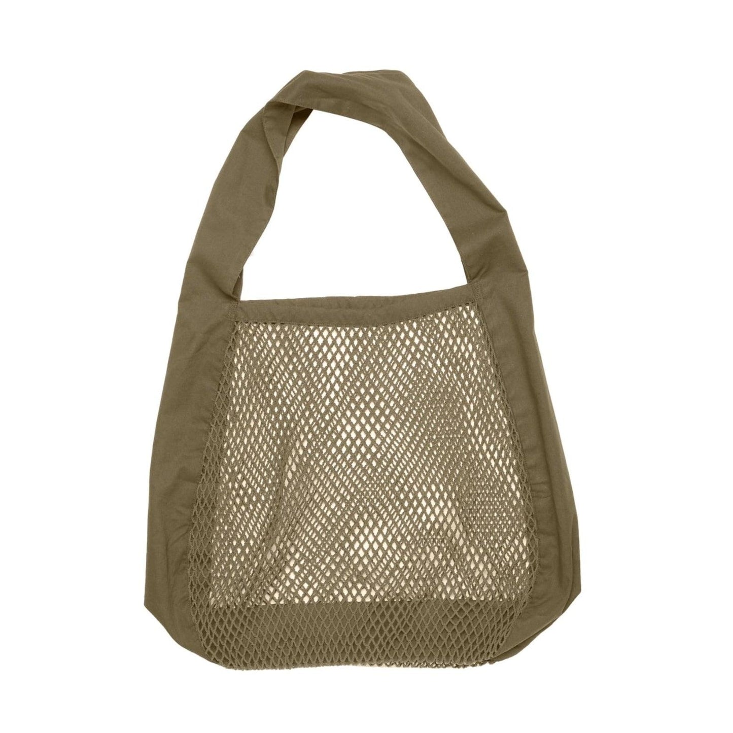 The Organic Company Cotton Net Shoulder Bag - Khaki Green